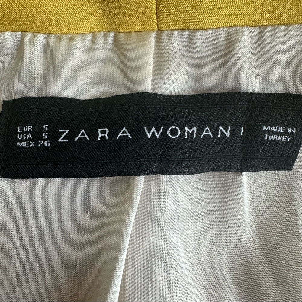 Zara Women's Basic One-Button Blazer Size Small - image 5